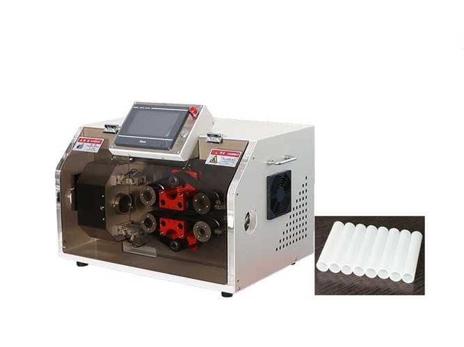Máy cắt ống nylon tự động, lưỡi dao quay 1000W OEM TEK-ELECTRONIC CX-30X Máy cắt ống nylon tự động, lưỡi dao quay 1000W OEM TEK-ELECTRONIC CX-30X