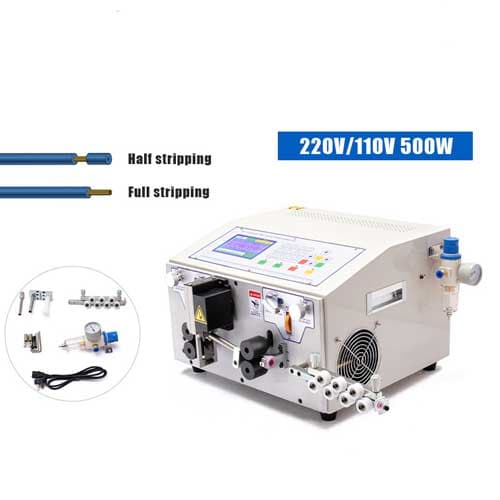 Máy cắt và tuốt dây tròn 10mm2 cắt ép TEK-ELECTRONIC CX-06D Máy cắt và tuốt dây tròn 10mm2 cắt ép TEK-ELECTRONIC CX-06D