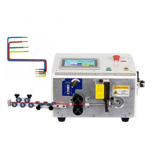Máy cắt và tuốt dây dẹt 2D tự động nhỏ TEK-ELECTRONIC CX-08A Máy cắt và tuốt dây dẹt 2D tự động nhỏ TEK-ELECTRONIC CX-08A