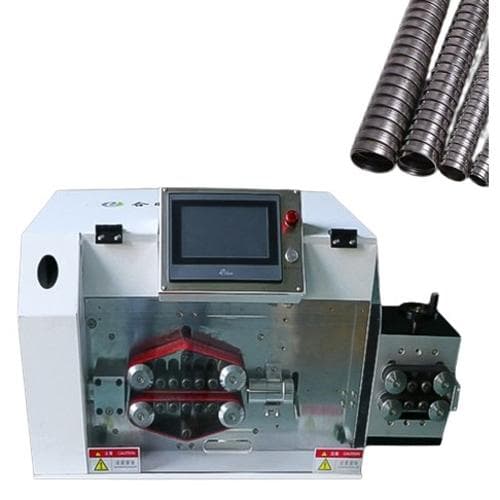 Máy cắt ống thép không gỉ 2000W, 3000 chiếc/giờ cho ống kim loại linh hoạt TEK-ELECTRONIC CX-328 Máy cắt ống thép không gỉ 2000W, 3000 chiếc/giờ cho ống kim loại linh hoạt TEK-ELECTRONIC CX-328