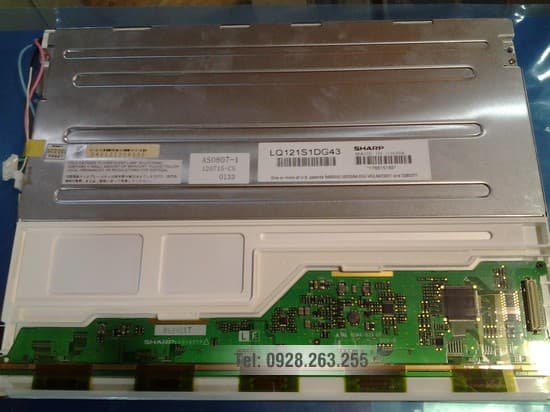 Sharp LQ121S1DG43 Màn hình SHARP 12.1″ TN LCM 800×600 370nits CCFL TTL 41pins Màn hình SHARP 12.1" TN LCM 800×600 370nits CCFL TTL 41pins Sharp LQ121S1DG43