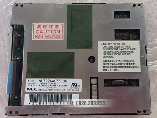NLT NL3224AC35-06 Màn hình NLT 5.5″ TN LCM 320×240 250nits CCFL Analog 30pins Màn hình NLT 5.5" TN LCM 320×240 250nits CCFL Analog 30pins NLT NL3224AC35-06