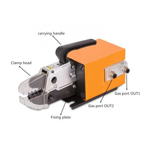 Máy bấm đầu cos cáp điện tự động CX-AM-10, dùng khí nén Máy bấm đầu cos cáp điện tự động CX-AM-10, dùng khí nén