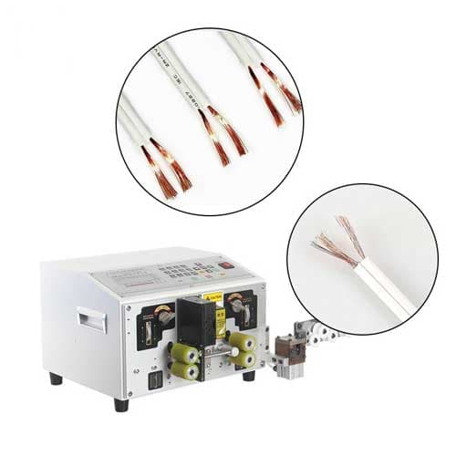 Máy cắt và bóc dây tự động 2P-13P dây phẳng nhiều lõi TEK-ELECTRONIC CX-DG220 Máy cắt và bóc dây tự động 2P-13P dây phẳng nhiều lõi TEK-ELECTRONIC CX-DG220