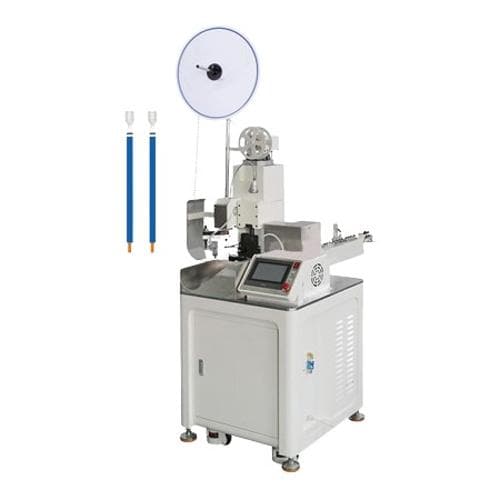 Máy ép nối đầu dây tự động đầu đơn CX-02A cho dây điều khiển TEK-ELECTRONIC CX-801 Máy ép nối đầu dây tự động đầu đơn CX-02A cho dây điều khiển TEK-ELECTRONIC CX-801