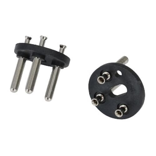 Đầu giắc cắm VDE 3 chân, tiêu chuẩn ISO SI32 4.4mm 16A TEK-ELECTRONIC CX-YSL03 Đầu giắc cắm VDE 3 chân, tiêu chuẩn ISO SI32 4.4mm 16A TEK-ELECTRONIC CX-YSL03